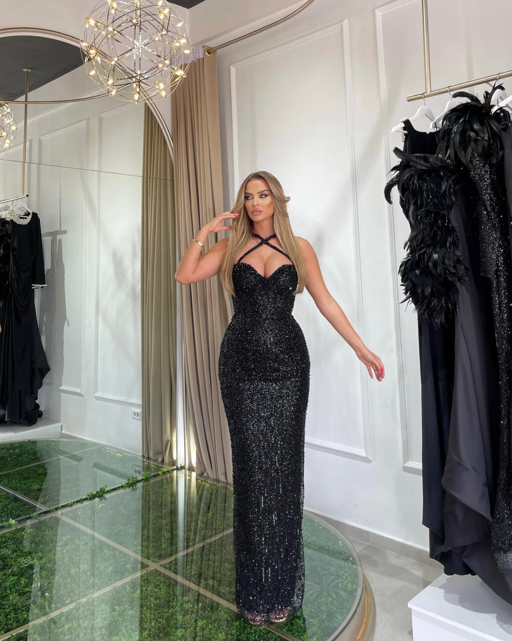 Long Black Dress