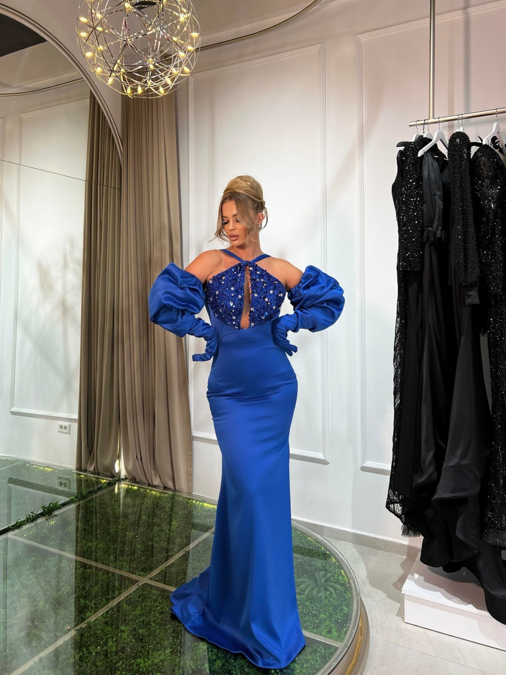 Royal Blue Dress
