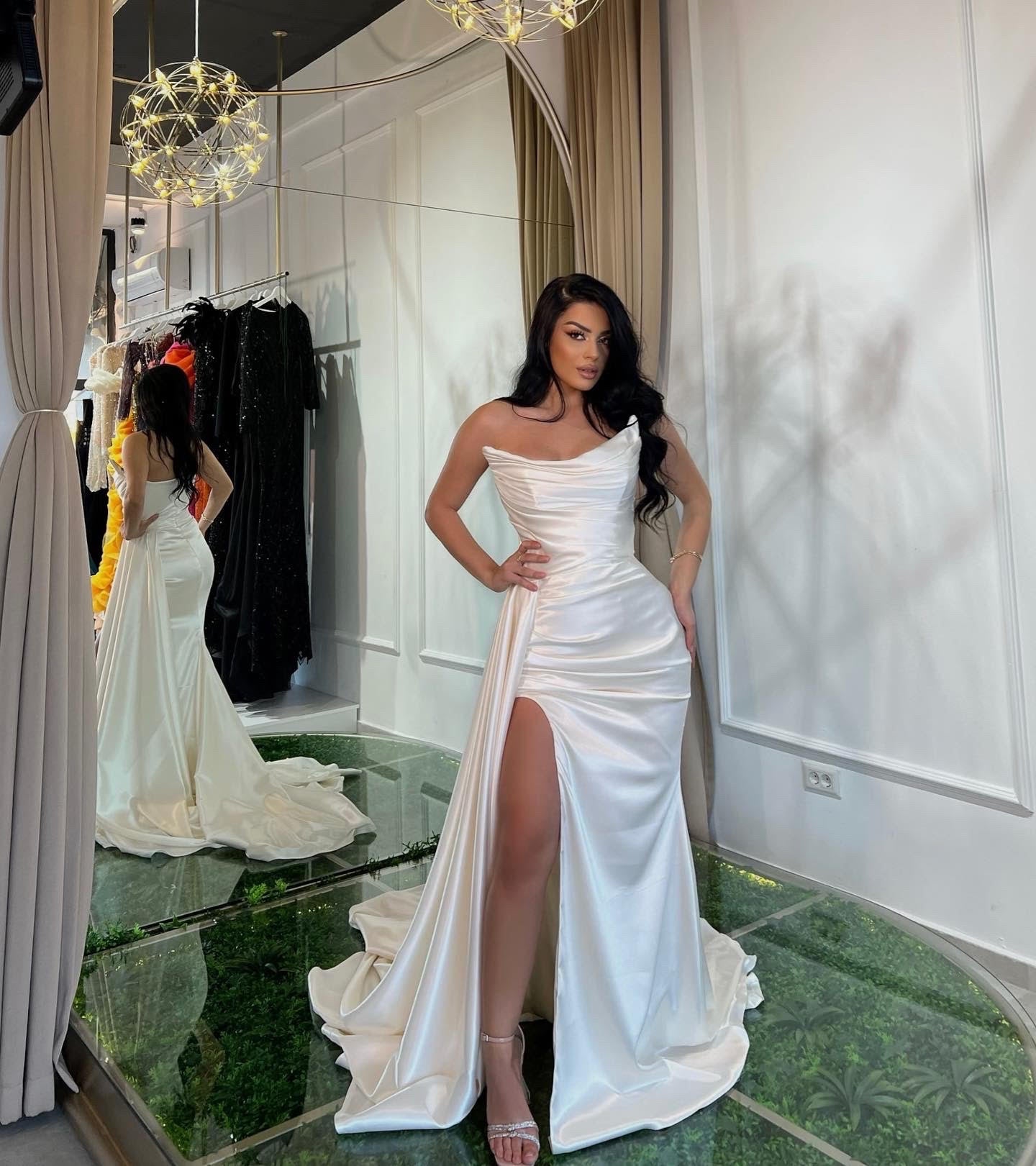 Long White Dress
