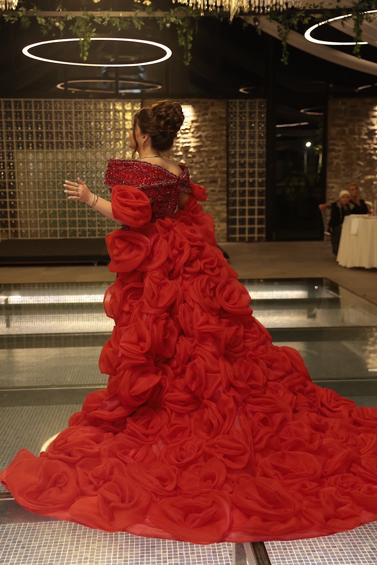 Red Flower Cape