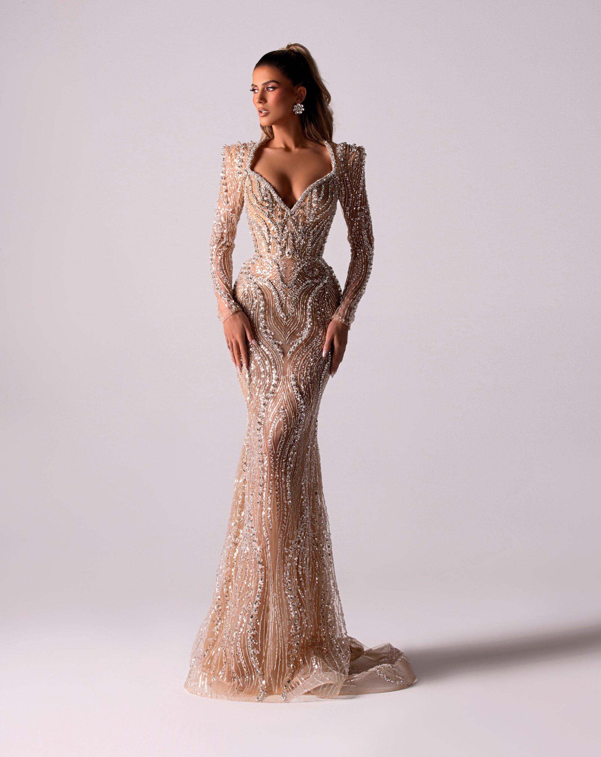 Mermaid Nude Dress