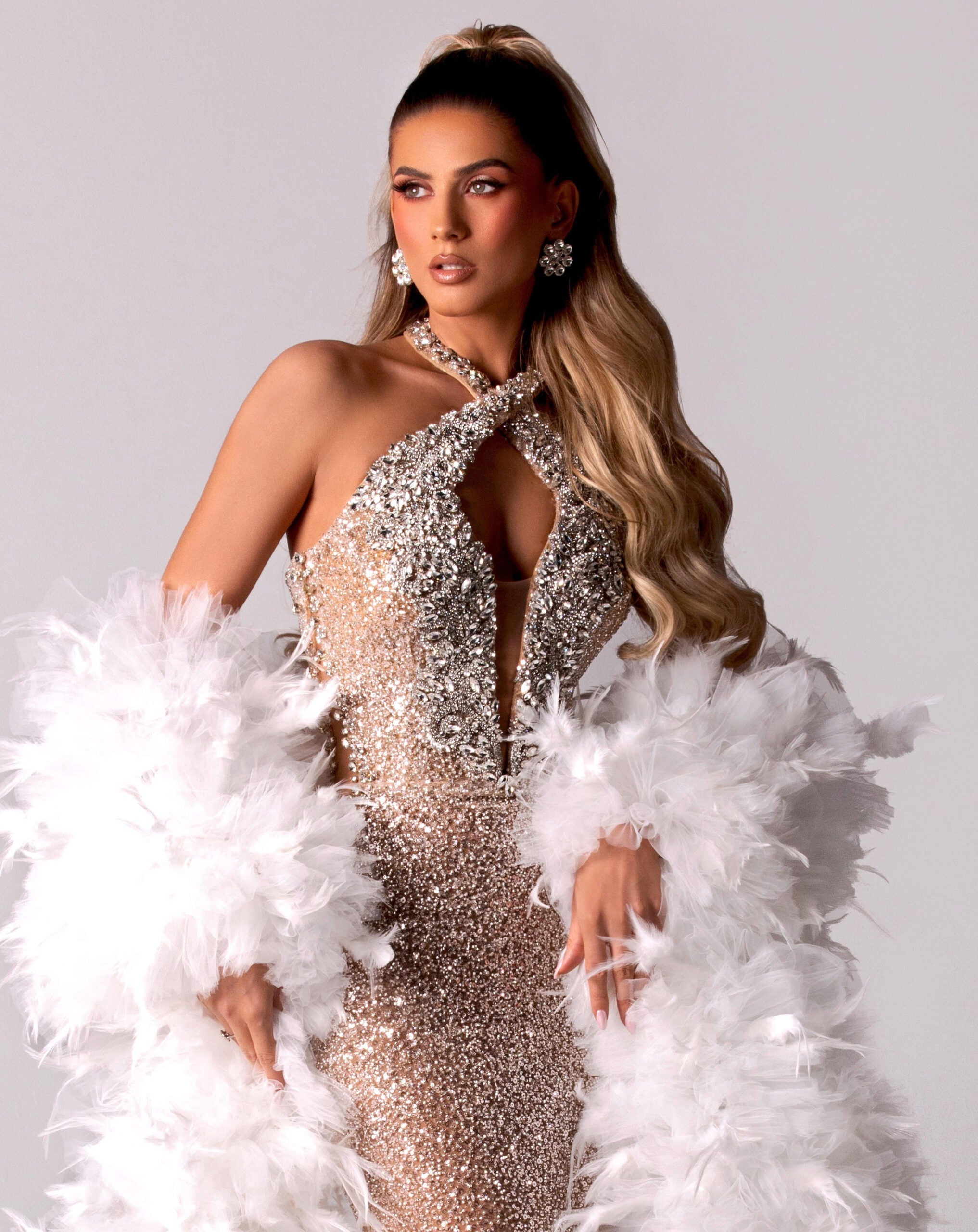 Lond nude dress