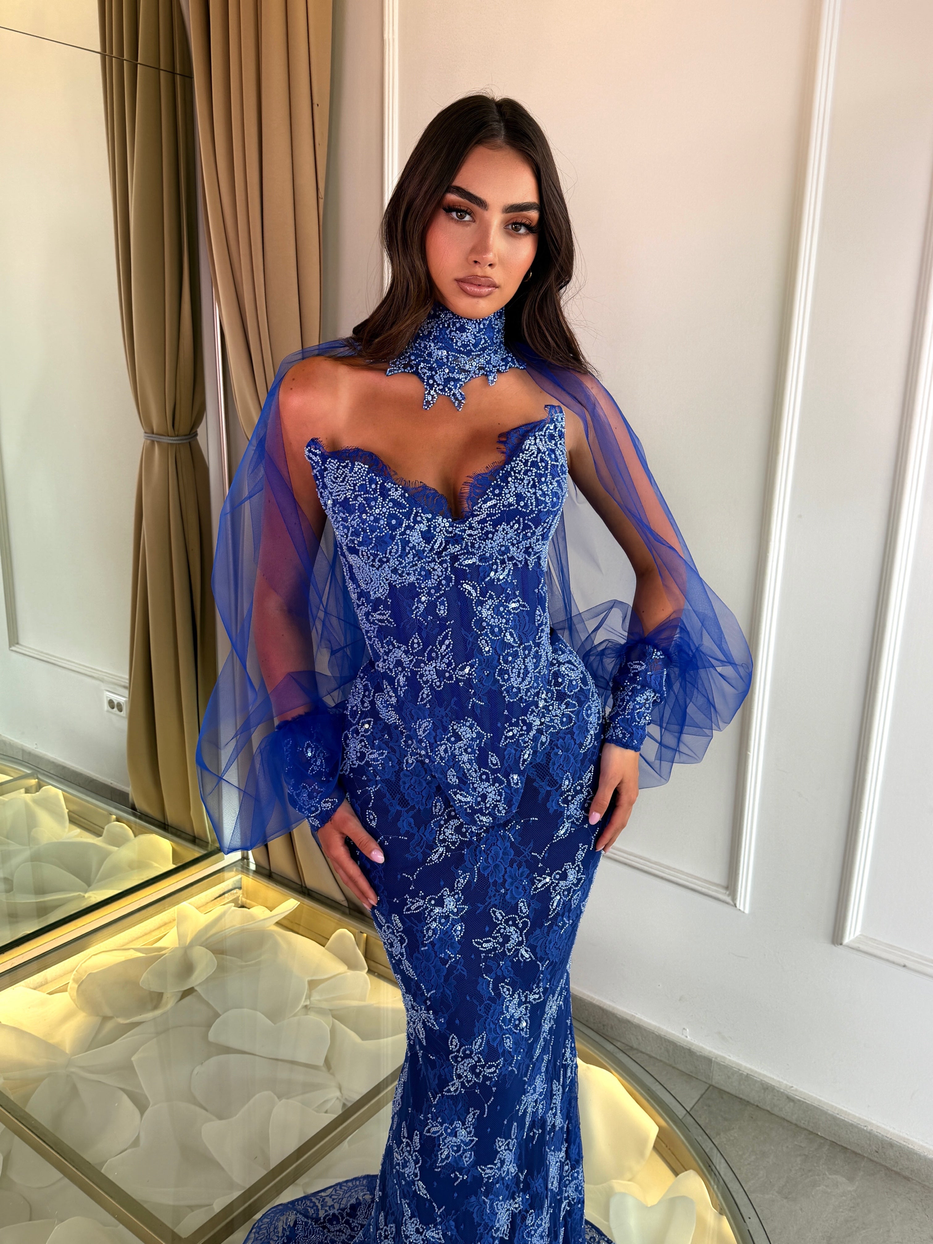 Blue Majesty Dress