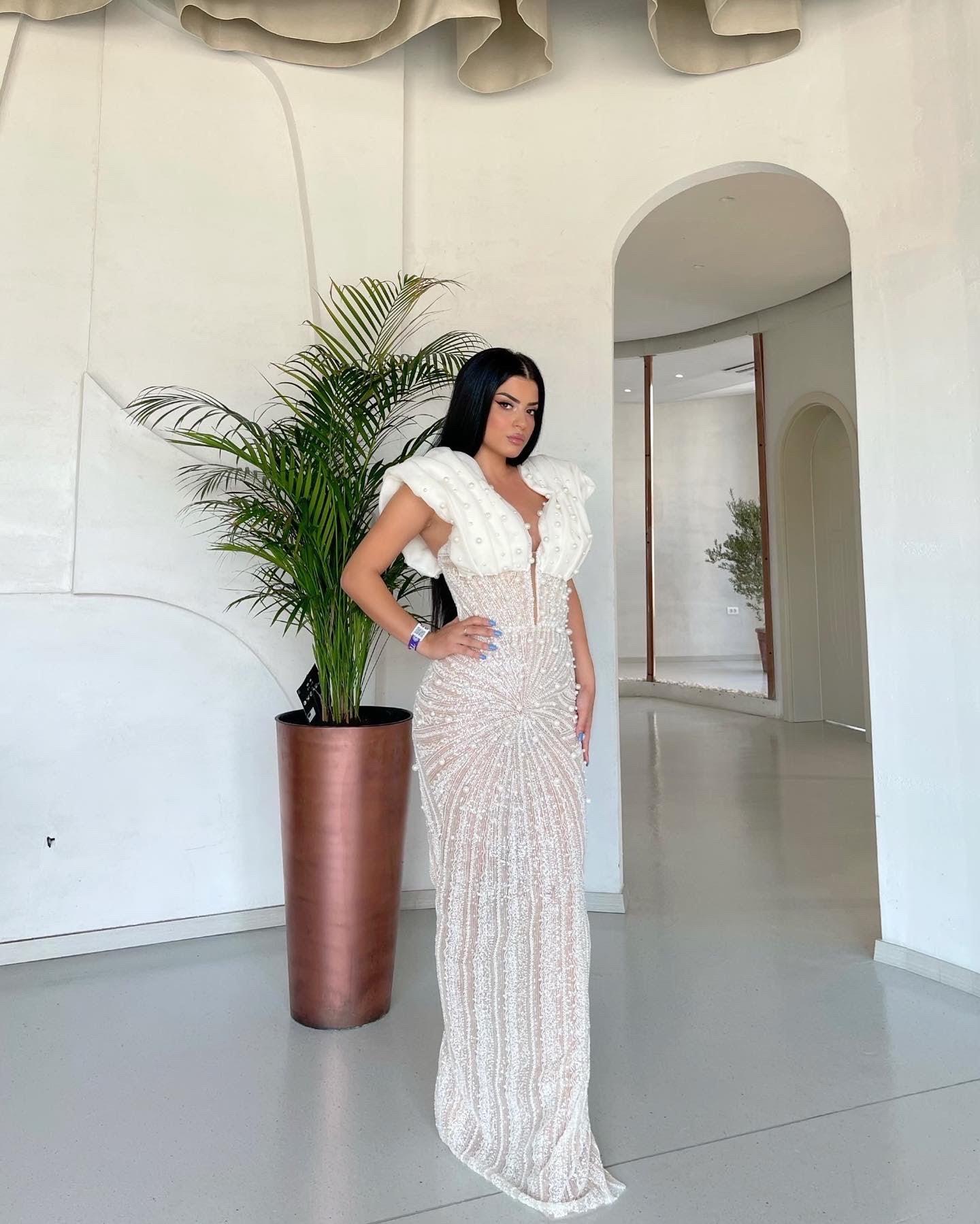 White Pearl Dress