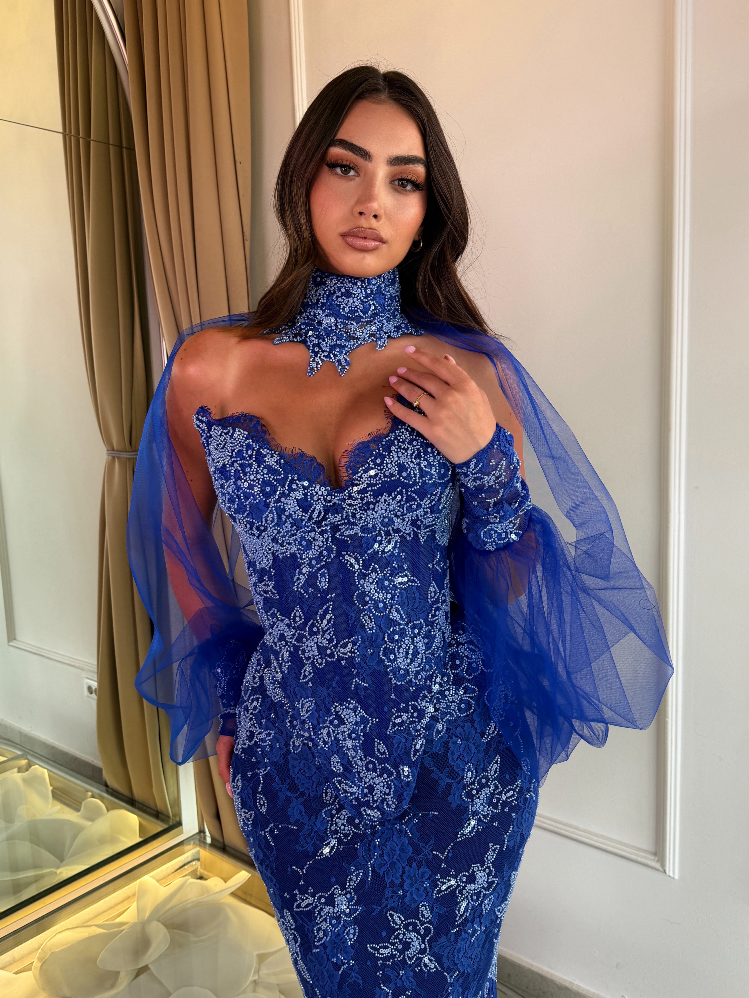 Blue Majesty Dress